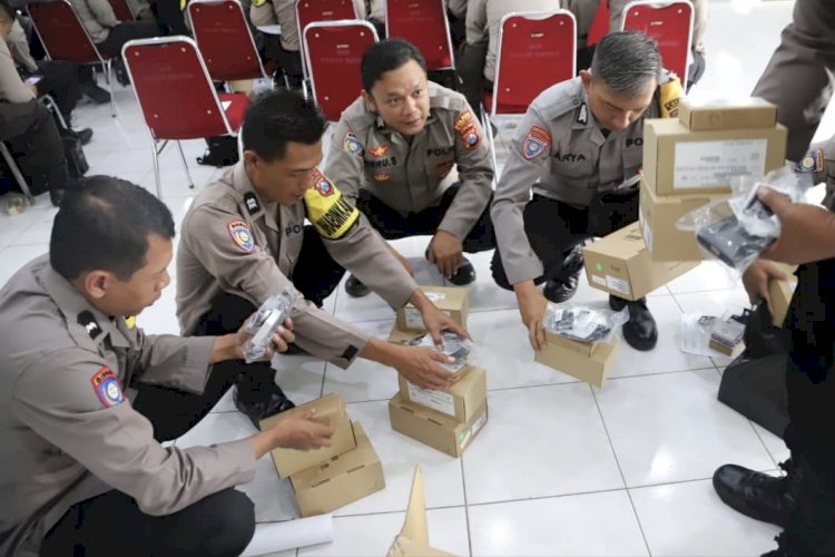 Polres Magetan Tingkatkan Kemampuan Bhabinkamtibmas Gelar Pelatihan Siskom